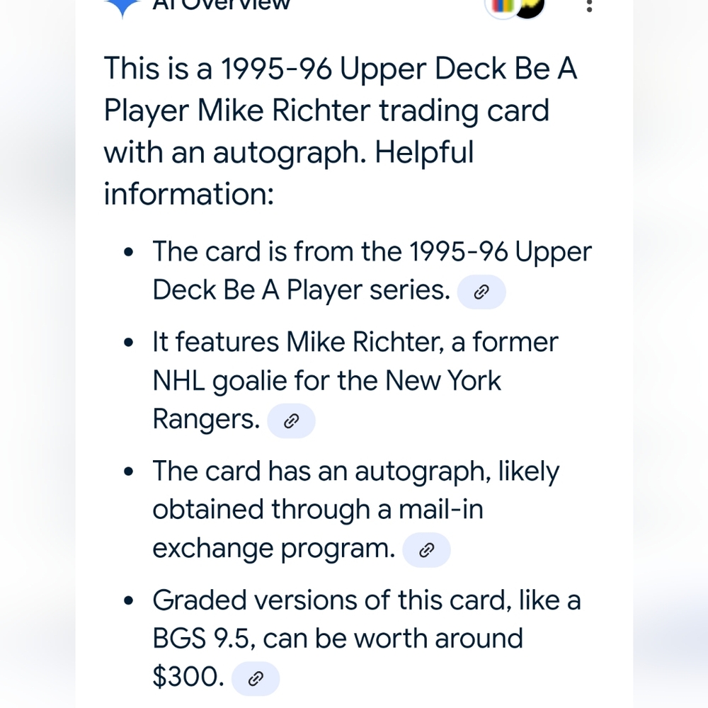 AUTOGRAPH NHL Mike HICHTER - Picture 5 of 5